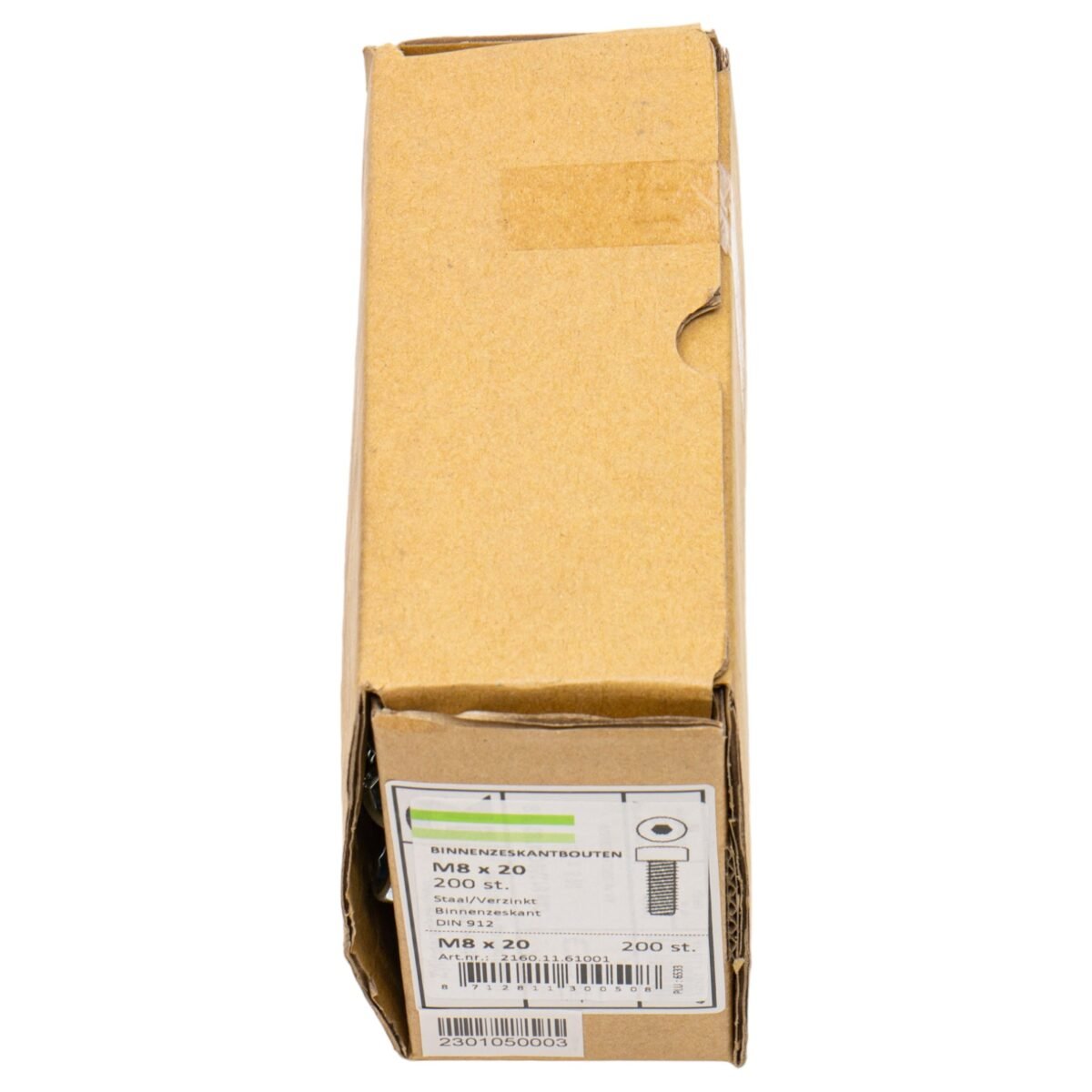HOENDERDAAL M8x20 (2160.11.61001) - Afbeelding 2