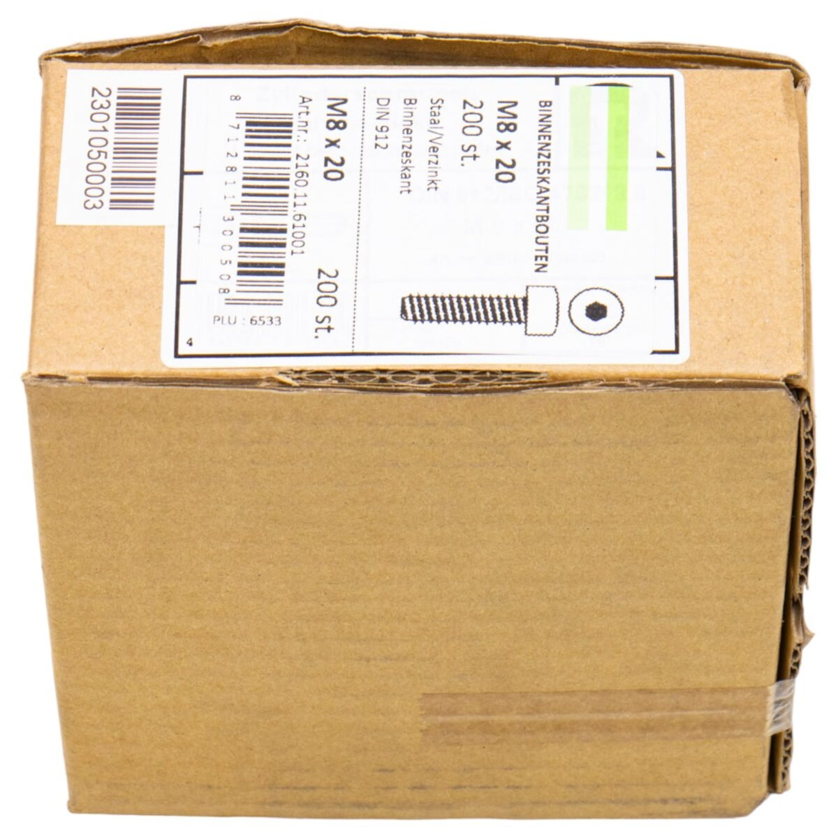 HOENDERDAAL M8x20 (2160.11.61001) - Afbeelding 4