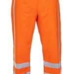 HYDROWEAR 064064FO Rain Pants HV FR/AST Orange, Nagoya (L)