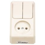 MERTEN 386554 (4045017) combi wandcontactdoos - Afbeelding 2