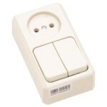 MERTEN 386554 (4045017) combi wandcontactdoos - Afbeelding 3