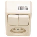 MERTEN 386554 (4045017) combi wandcontactdoos - Afbeelding 4