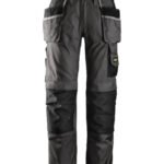 SNICKERS 3212 7404 040, DuraTwill trousers, Dark Grey/Black, Size: 040
