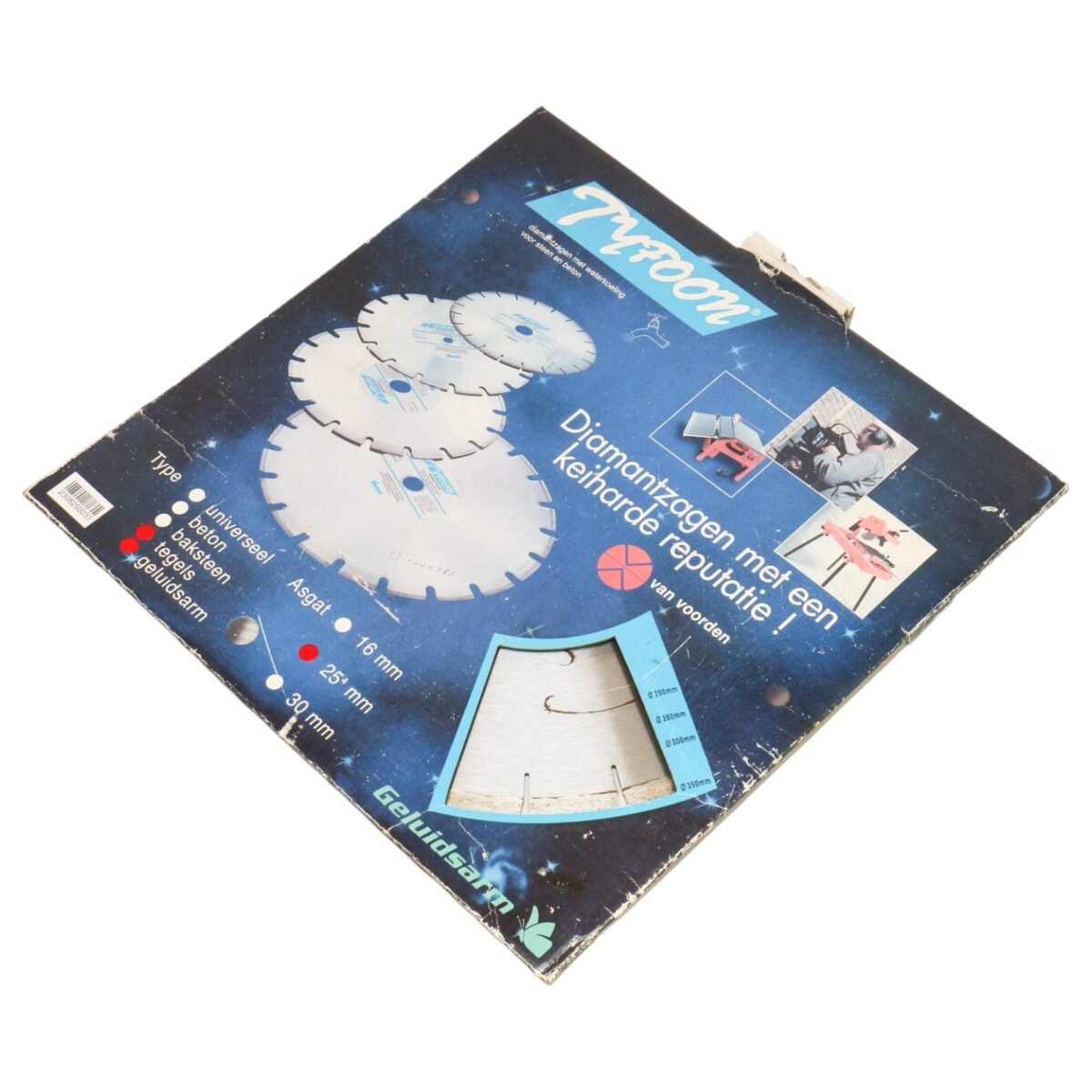 VOORDEN Diamond saw 350mm 25mm (Tiles) Tyfoon 240920 - Afbeelding 1