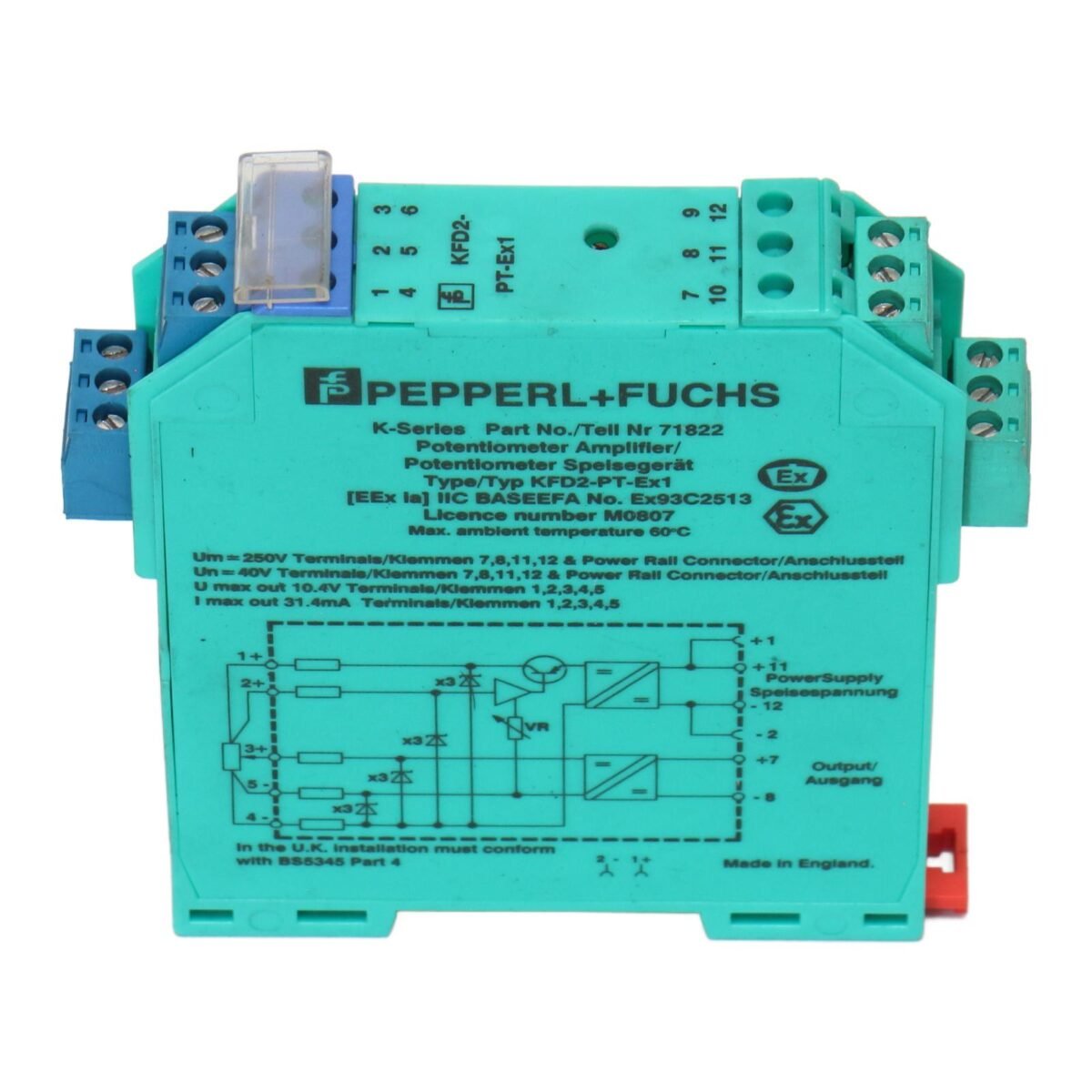 PEPPERL+FUCHS KFD2-PT-Ex1 71822 - Afbeelding 4