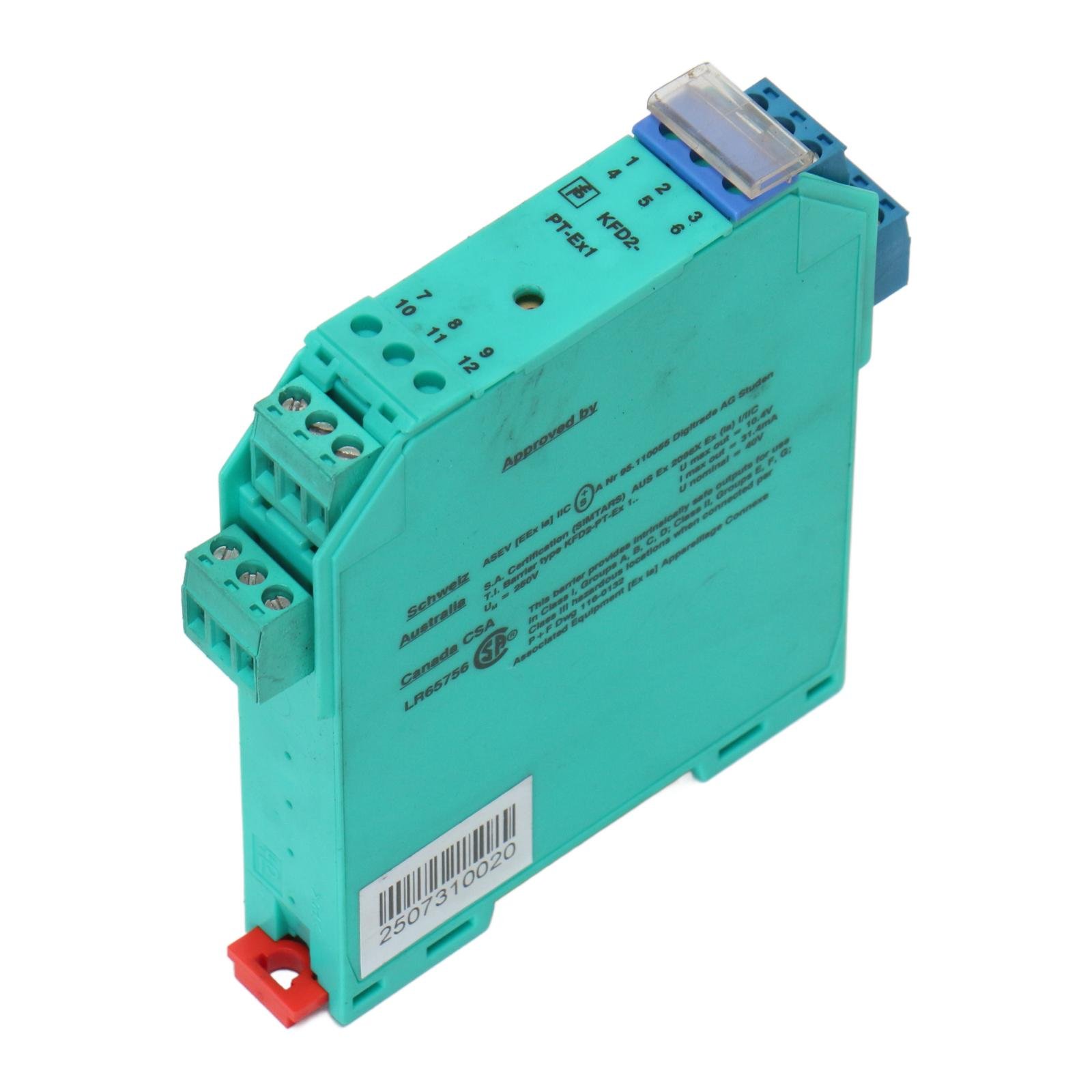 PEPPERL+FUCHS KFD2-PT-Ex1 71822 PEPPERL+FUCHS KFD2-PT-Ex1 71822 - Afbeelding 1