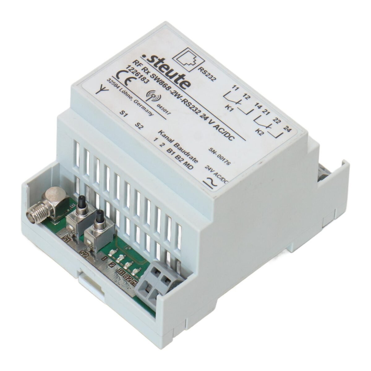 .STEUTE RF Rx SW868-2W-RS232 1226183 - Afbeelding 1