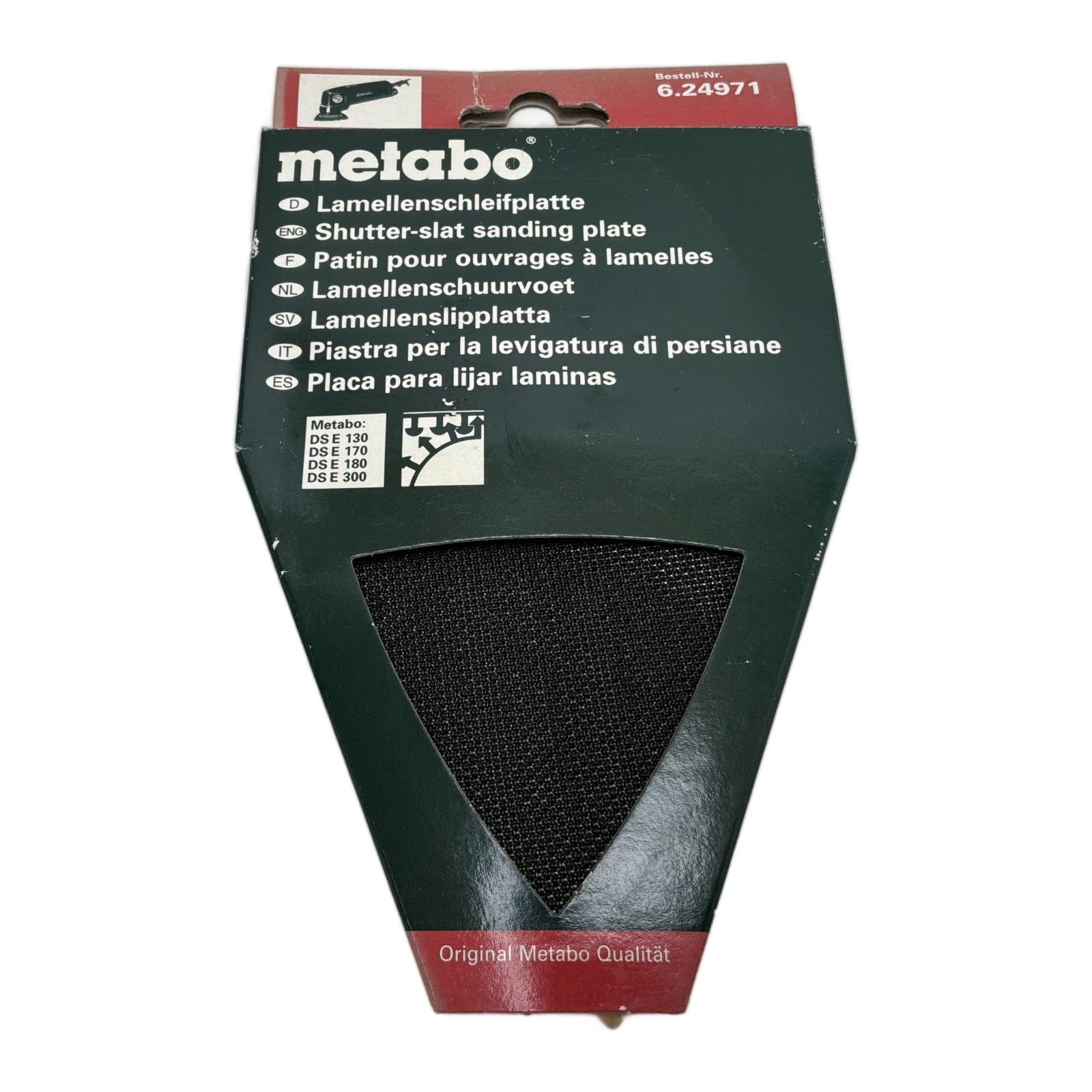 METABO 6.24971 Flap sanding pad with hook and loop fastening METABO 6.24971 Flap sanding pad with hook and loop fastening - Afbeelding 1