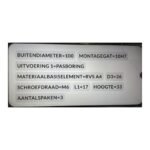 NEUTRAL 3-Spoke Handwheel - Afbeelding 4