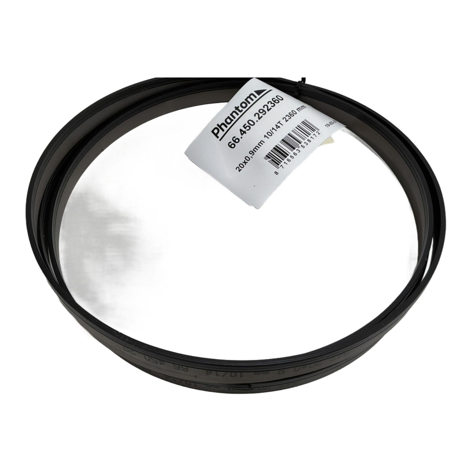 PHANTOM 66.450.292360 M42 Bi-metaal bandzaag voor profielmateriaal 20x0,9 10/14 PHANTOM 66.450.292360 M42 Bi-metaal bandzaag voor profielmateriaal 20x0,9 10/14 - Afbeelding 1