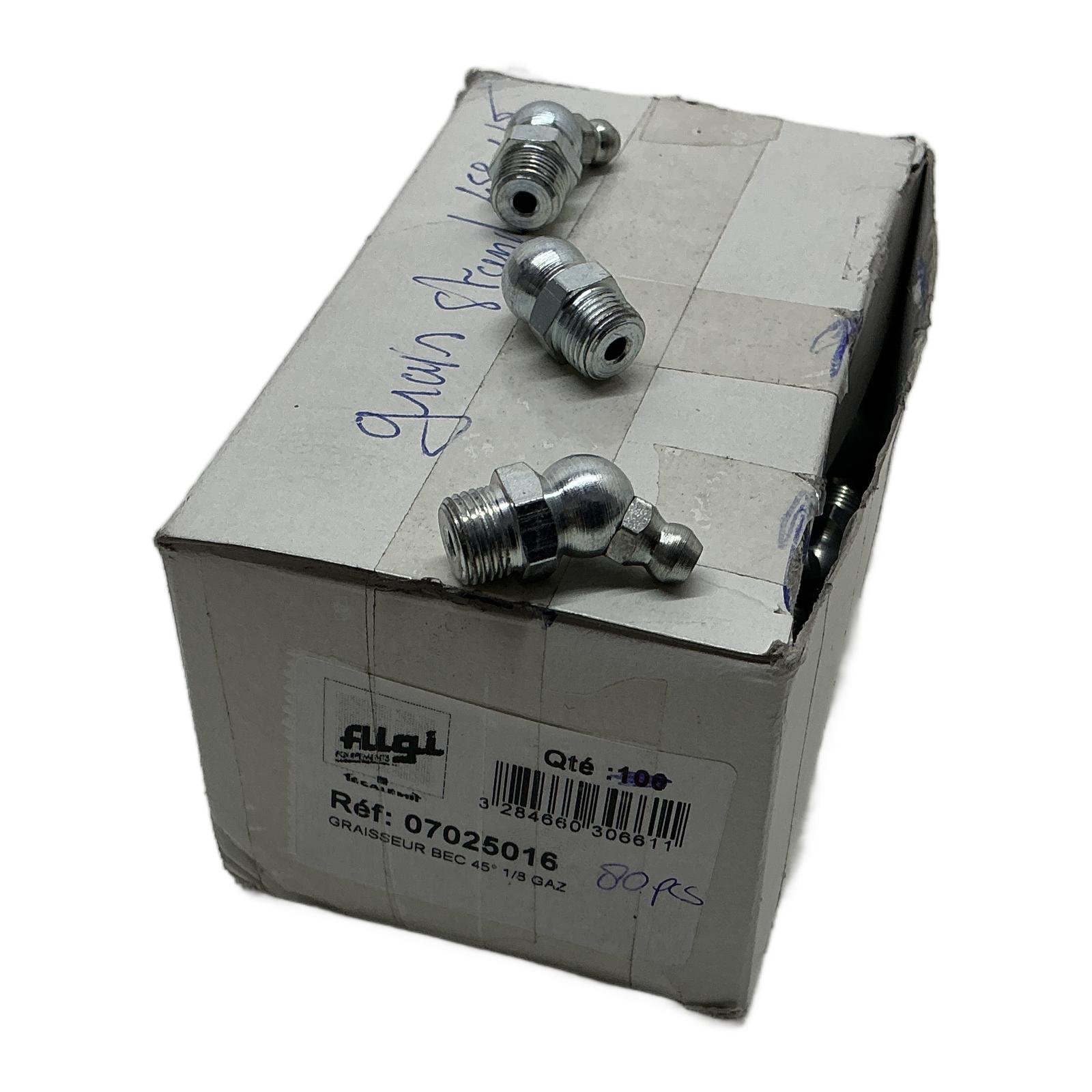ALGI 07025016 45dgr Grease Fitting ALGI 07025016 45dgr Grease Fitting - Afbeelding 1