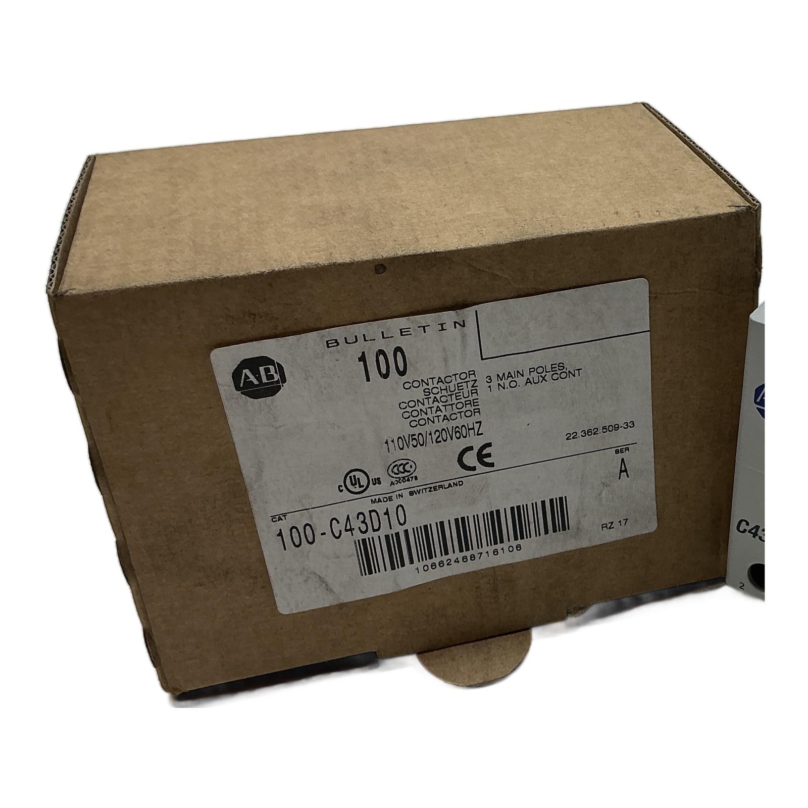 ALLEN-BRADLEY 100-C43D10 ALLEN-BRADLEY 100-C43D10 - Afbeelding 1