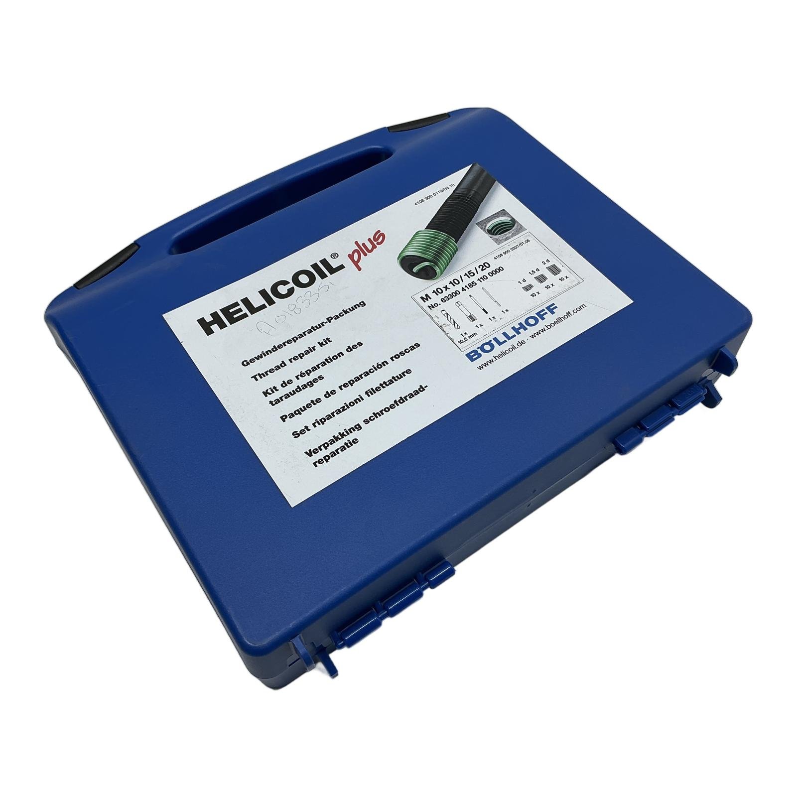 BOLLHOFF Helicoil Plus M10x1.5 reparatieset 63300 4185 110 0000 BOLLHOFF Helicoil Plus M10x1.5 reparatieset 63300 4185 110 0000 - Afbeelding 1