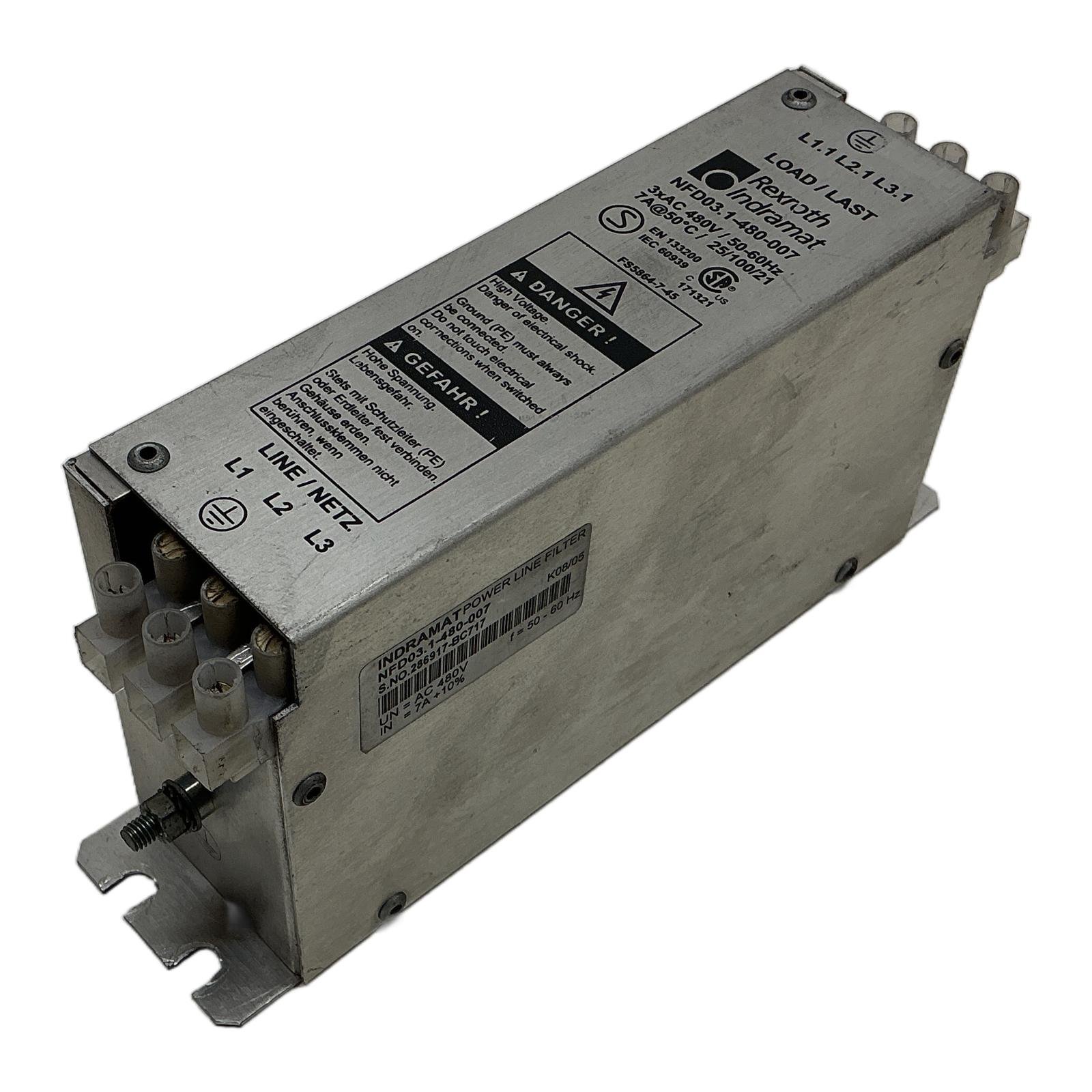 BOSCH REXROTH NFD03.1-480-007 BOSCH REXROTH NFD03.1-480-007 - Afbeelding 1