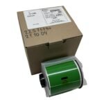 BRADY B-595 GlobalMark Label Printer Tape 4" x 100' Green – Industrial Grade Vinyl (113123)