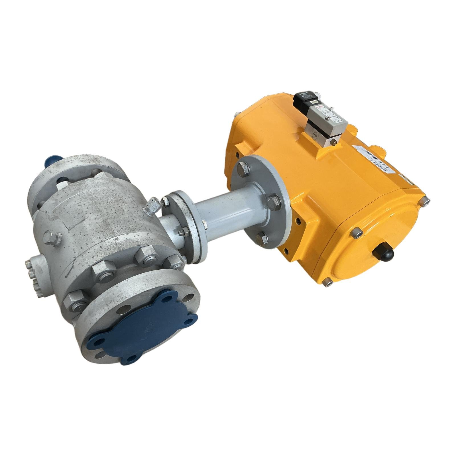 EL-O-MATIC ED1600.H1A00A.00N0 Actuator with Ball Valve 3" Class 600 - 6060LIM80L EL-O-MATIC ED1600.H1A00A.00N0 Actuator with Ball Valve 3" Class 600 - 6060LIM80L - Afbeelding 1