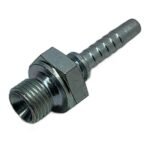 GEEVE HYDRAULICS B.V. 10240-04-04 Slangpilaar - 10 serie - 1/4 BSP buitendraad 60° conus (AGR), staal gegalvaniseerd - Afbeelding 2