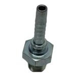 GEEVE HYDRAULICS B.V. 10240-04-04 Slangpilaar - 10 serie - 1/4 BSP buitendraad 60° conus (AGR), staal gegalvaniseerd - Afbeelding 4