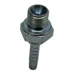 GEEVE HYDRAULICS B.V. 10240-04-04 Slangpilaar - 10 serie - 1/4 BSP buitendraad 60° conus (AGR), staal gegalvaniseerd - Afbeelding 5