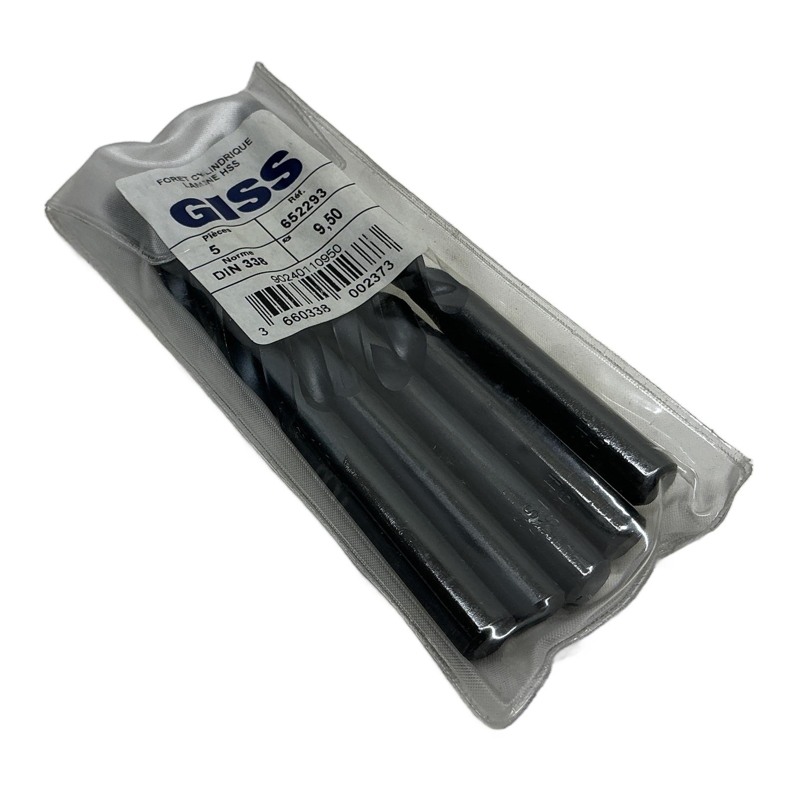 GISS HSS SPIRAALBOOR CIL.GEWA. 9,5MM 652293 GISS HSS SPIRAALBOOR CIL.GEWA. 9,5MM 652293 - Afbeelding 1