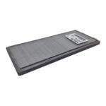 NEUTRAL POLYCARBONATE SIGHT GLASS 314X138X16MM - Afbeelding 4