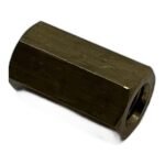 NEUTRAL brass hexagonal coupling nuts with M12 thread and 36mm length - Afbeelding 2