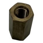 NEUTRAL brass hexagonal coupling nuts with M12 thread and 36mm length - Afbeelding 3