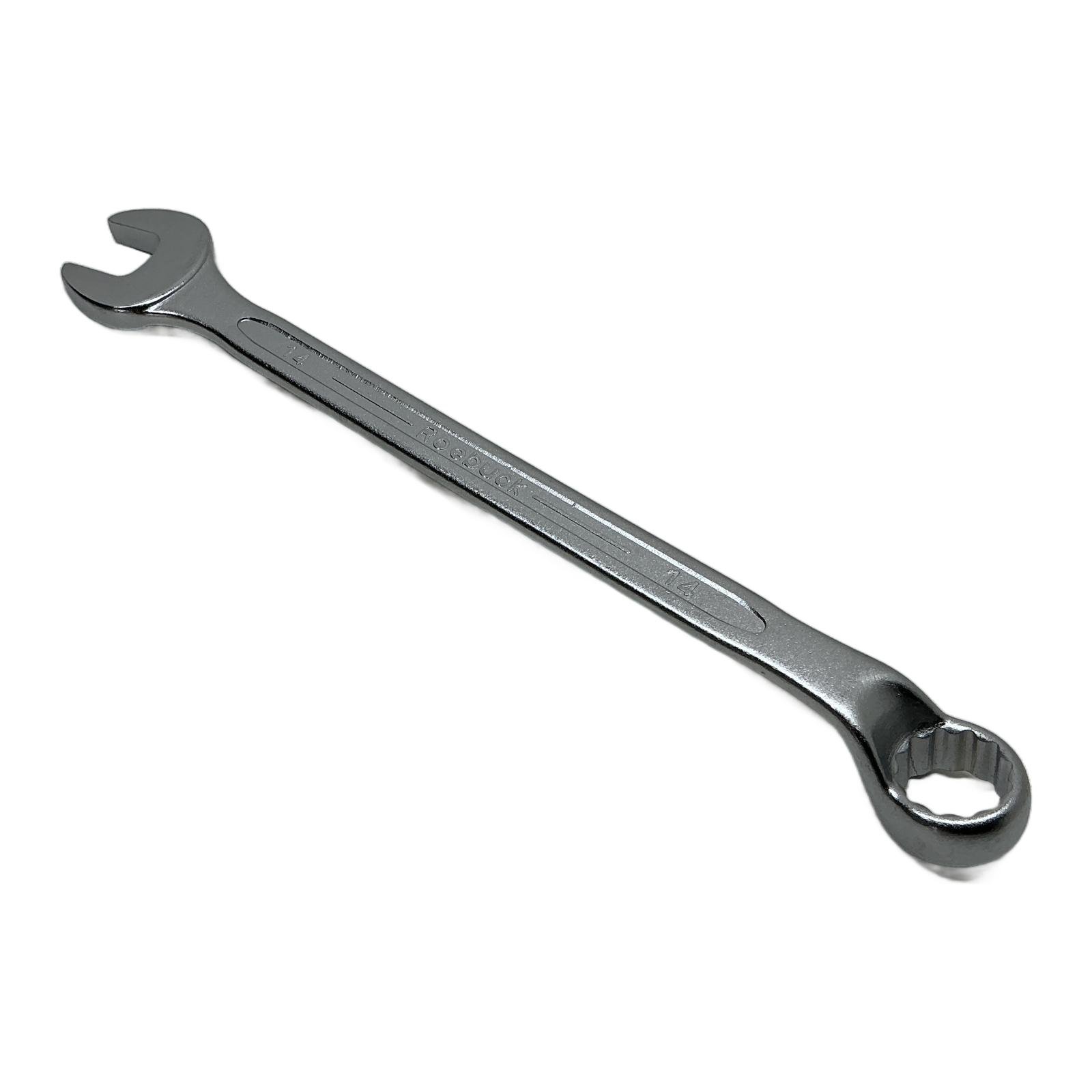 ROEBUCK 14mm Combination Wrench Roebuck - Open and Ring End ROEBUCK 14mm Combination Wrench Roebuck - Open and Ring End - Afbeelding 1