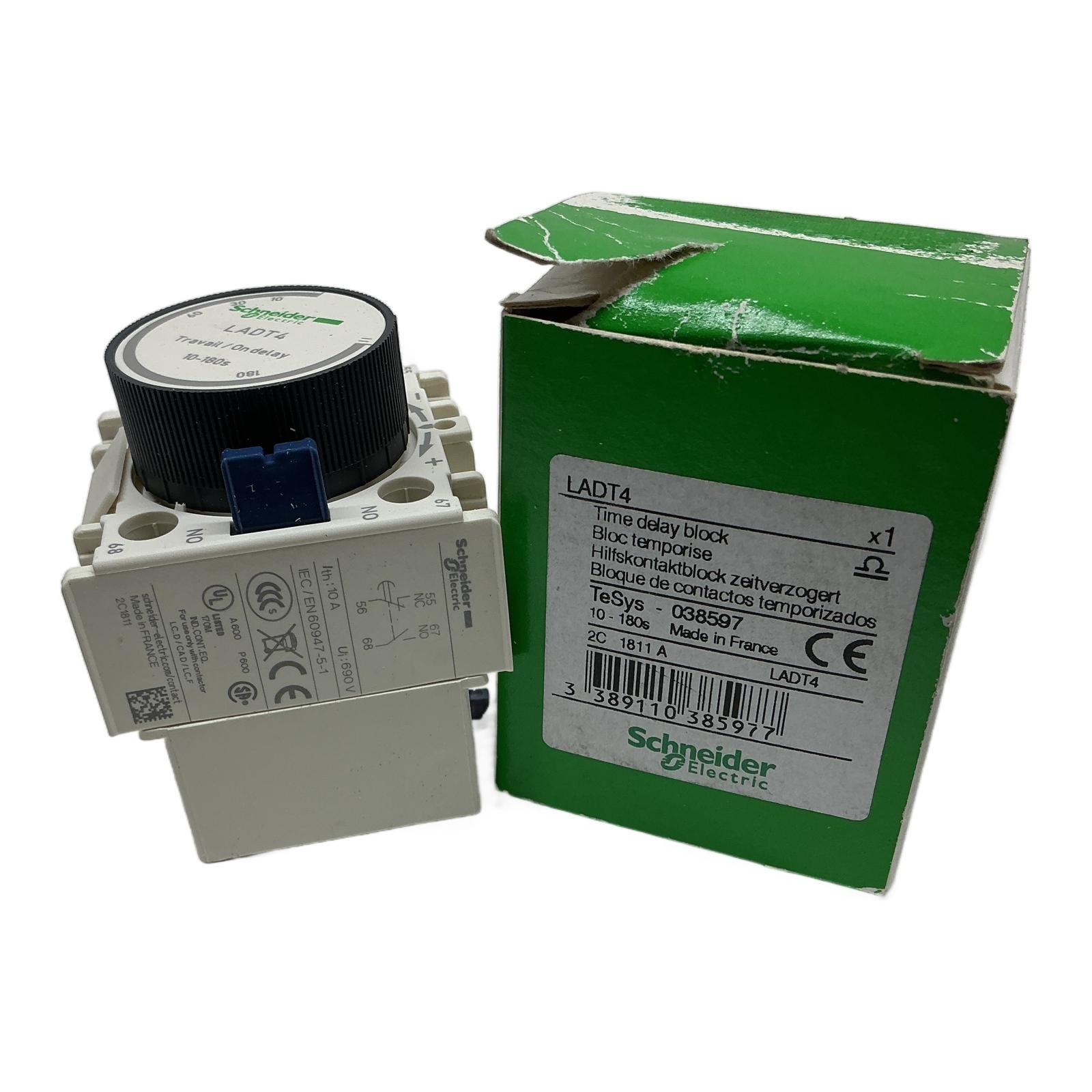 SCHNEIDER ELECTRIC LADT4 038597 SCHNEIDER ELECTRIC LADT4 038597 - Afbeelding 1
