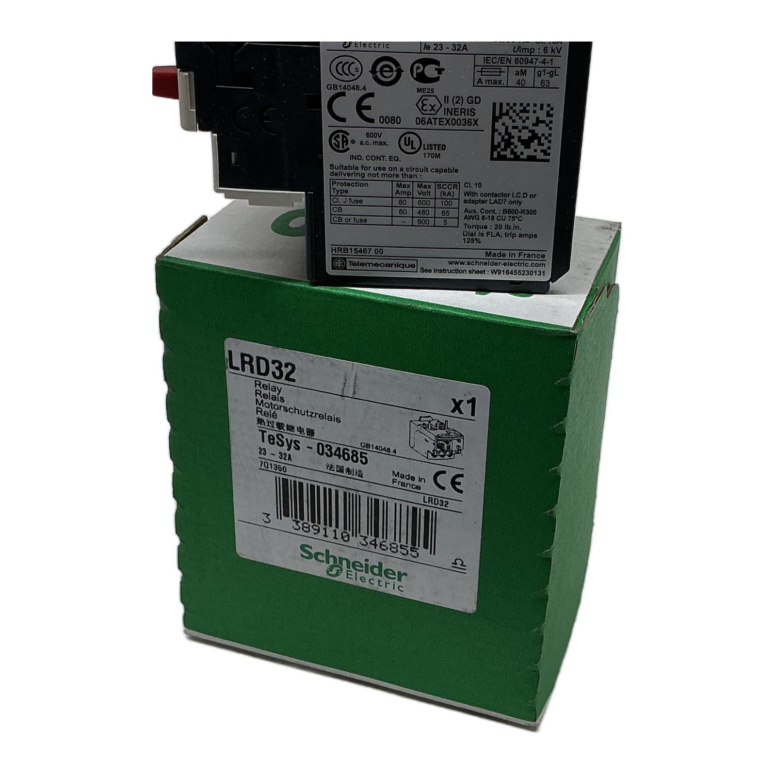 SCHNEIDER ELECTRIC LRD32 034685 SCHNEIDER ELECTRIC LRD32 034685 - Afbeelding 1