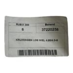 STARCO 37220258 Replacement Wheel for Wheelbarrow (Kruiwagen Los Wiel) 4.80/4.0-8 - Afbeelding 5