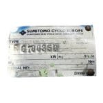 SUMITOMO CHHM8-6165-17/T Cyclo Reducer 5.5kW 7.5HP 1:17 Gearbox 85RPM - Afbeelding 3