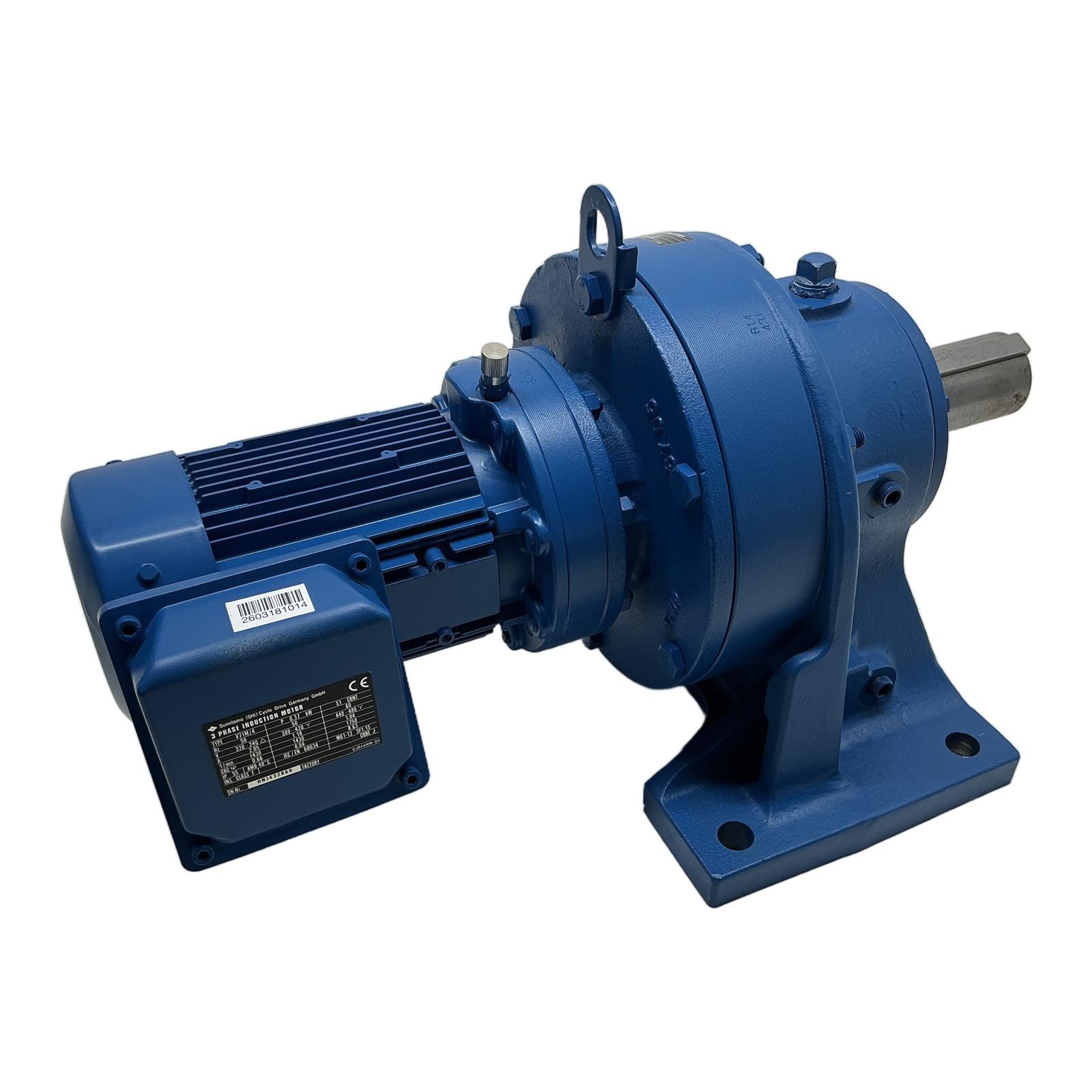 SUMITOMO CHHMS04-6145DBG-559/G V71M/4 Cyclo Drive 0.37KW Motor SUMITOMO CHHMS04-6145DBG-559/G V71M/4 Cyclo Drive 0.37KW Motor - Afbeelding 1