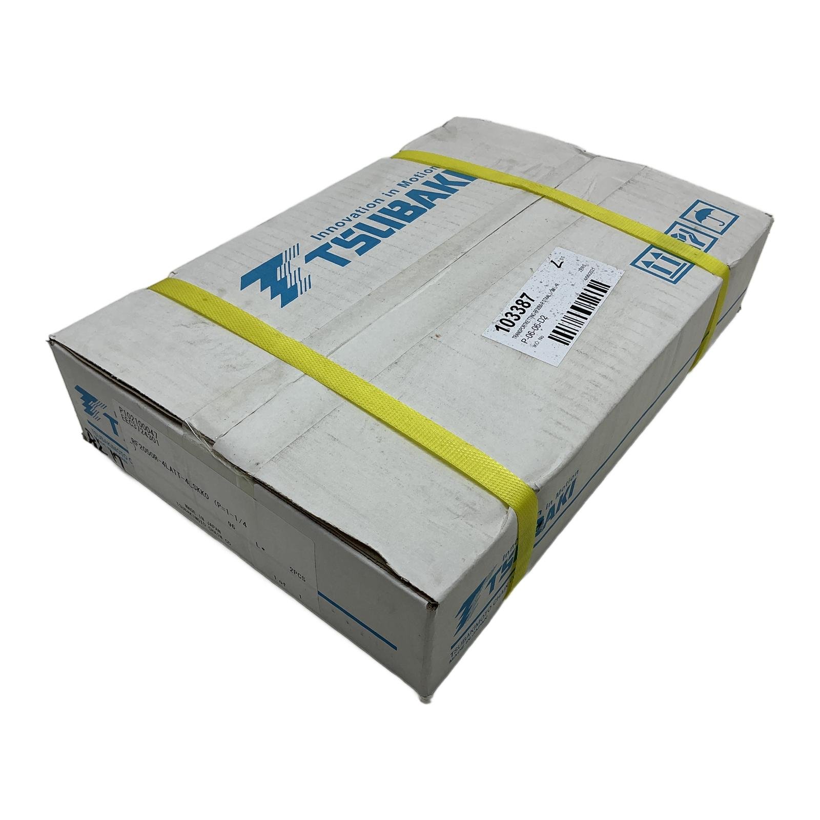 TSUBAKI RF2050R Double Pitch Roller Chain with SA1 Attachments & SKKO Connectors TSUBAKI RF2050R Double Pitch Roller Chain with SA1 Attachments & SKKO Connectors - Afbeelding 1