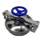 ZORZINI Type 210 306mm Round manwaydoor for stainless steel tanks - Afbeelding 2