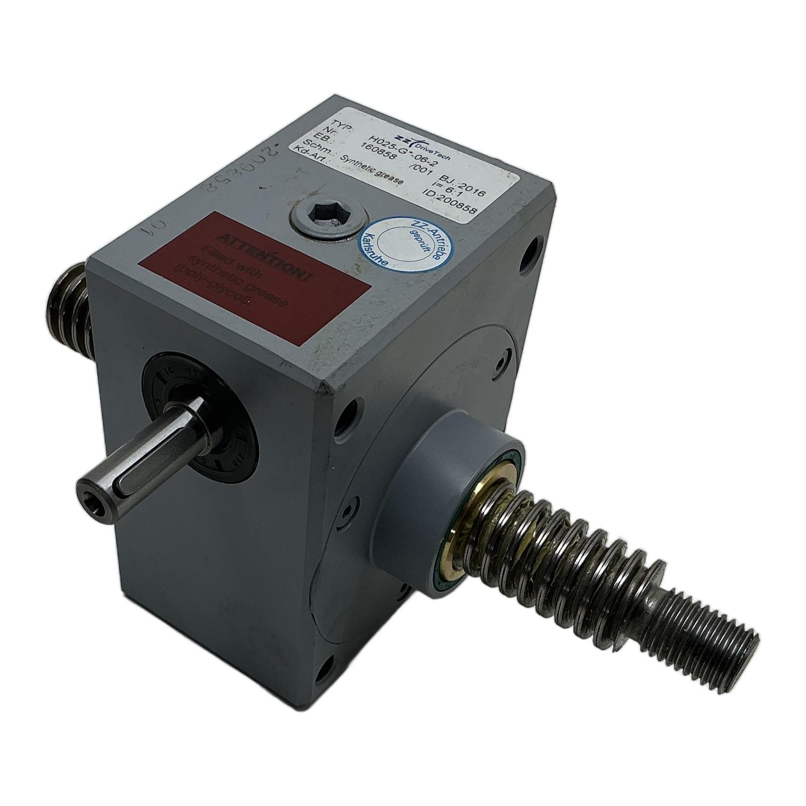 ZZ DRIVETECH H025-G-06-2 160858/001 ZZ DRIVETECH H025-G-06-2 160858/001 - Afbeelding 1