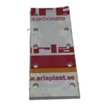 ARLAPLAST GLASS FOR SIGHTGLASS TRANSPORTPIPE K1818 - Afbeelding 2