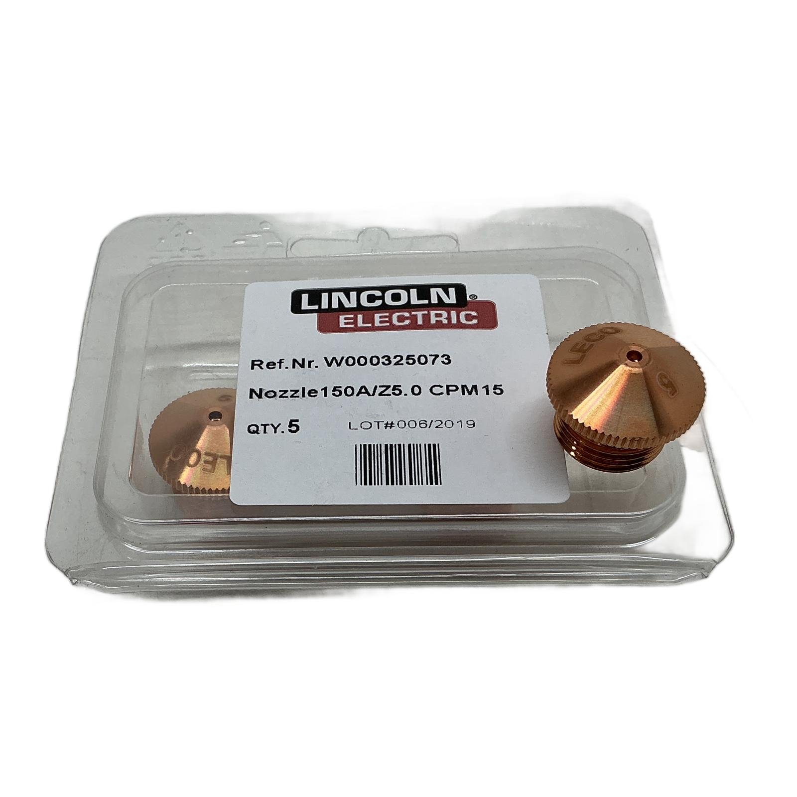 LINCOLN ELECTRIC Nozzle150A/Z5.0 CPM15 W000325073 LINCOLN ELECTRIC Nozzle150A/Z5.0 CPM15 W000325073 - Afbeelding 1