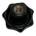 NEUTRAL Rotary Knob, (Star Button) bakelite, 50MM-M10 - Afbeelding 5