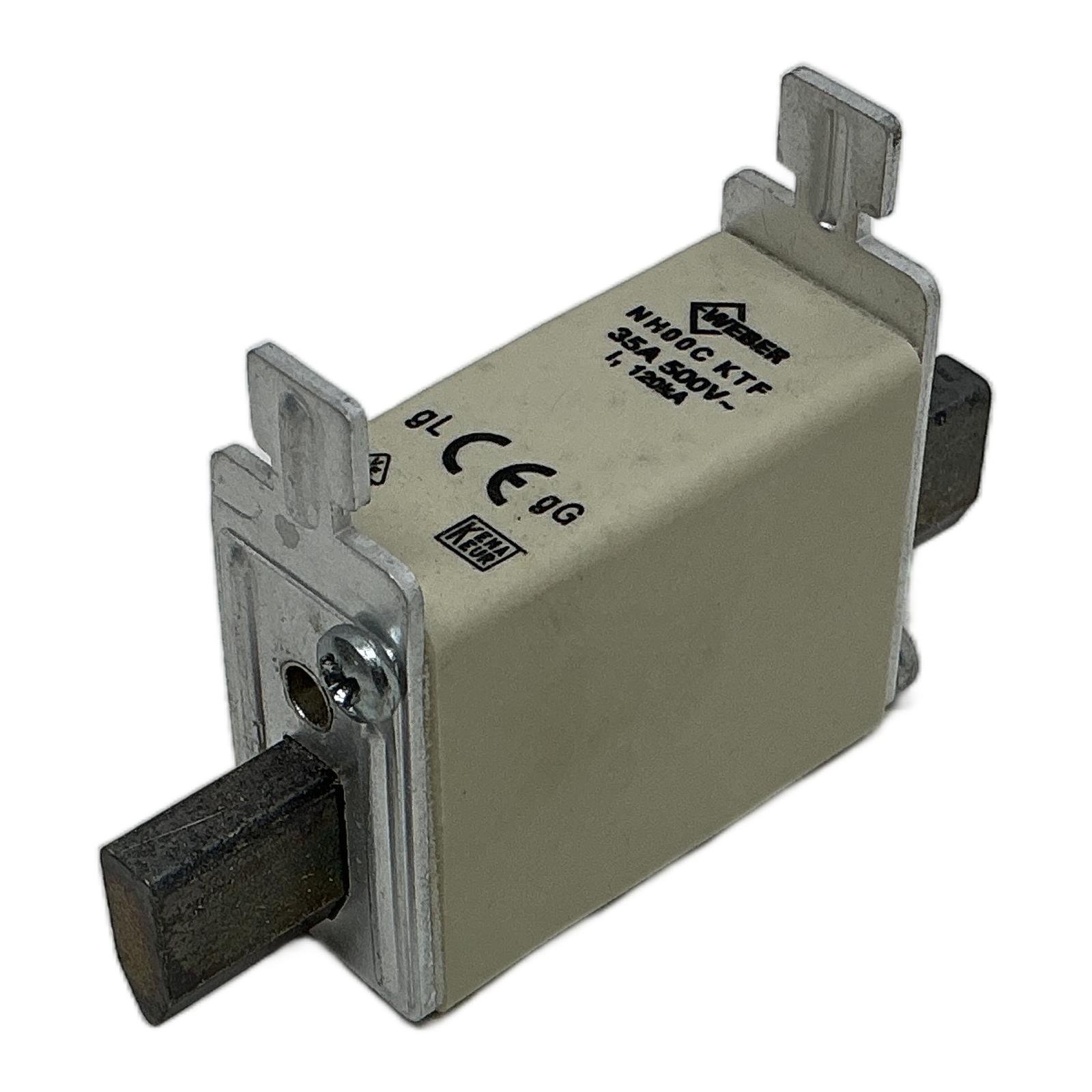 WEBER NH00C KTF 35A 500V IW 1500535 WEBER NH00C KTF 35A 500V IW 1500535 - Afbeelding 1