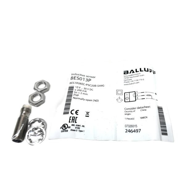BALLUFF BES013P BES M08EC-PSC20B-S49G