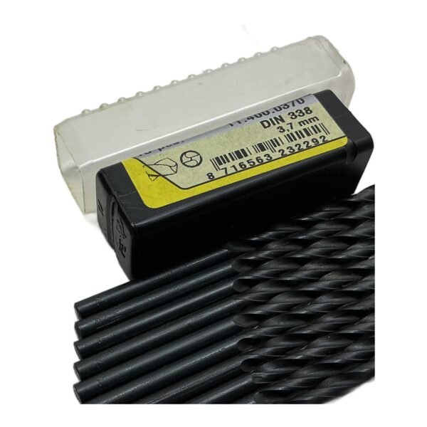 INTERNATIONAL TOOLS 11.400.0370 HSS Twist Drill DIN338 3,7mm (10pcs)
