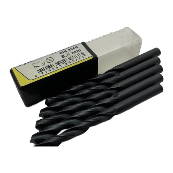 INTERNATIONAL TOOLS 11.400.0840 HSS Twist Drill DIN338N 8,4mm (5pcs)