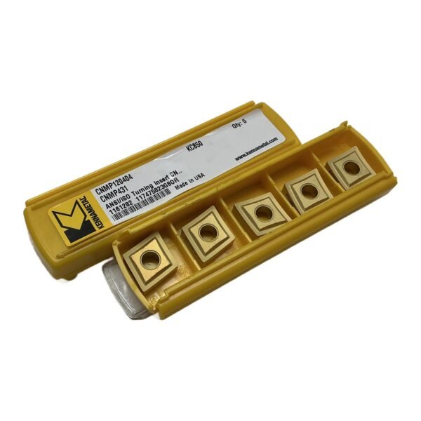 KENNAMETAL CNMP120404 KC850 Inserts ANSI/ISO 1161282 (5pcs)