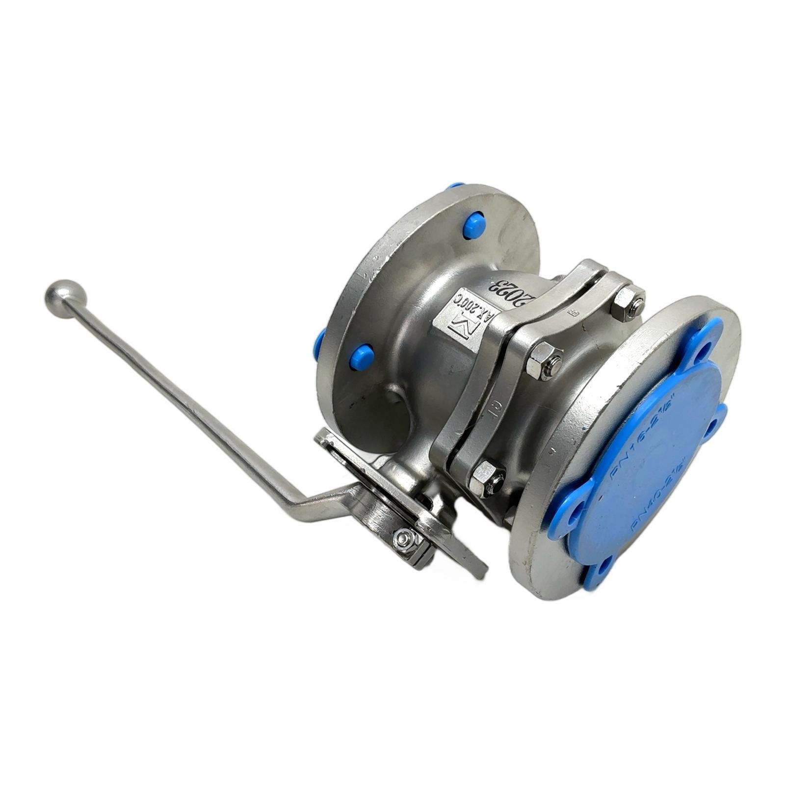 MECA-INOX Valve PY4 DN65 1.4408 PN10-16 PN16-21/2" PN40-21/2" MECA-INOX Valve PY4 DN65 1.4408 PN10-16 PN16-21/2" PN40-21/2" - Afbeelding 1