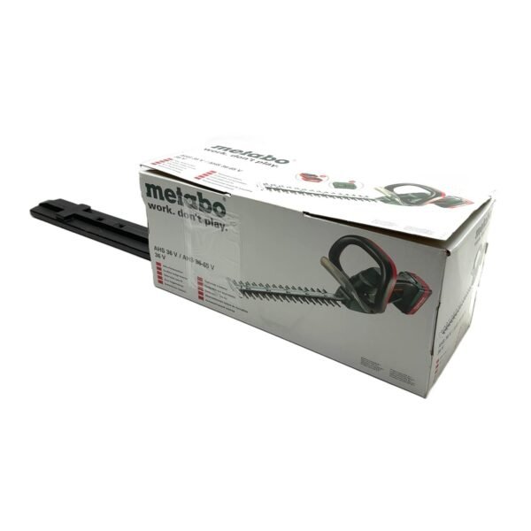 METABO AHS 36-65 V + Charger + 2x Li-Ion 6.02203.00 Hedge Trimmer
