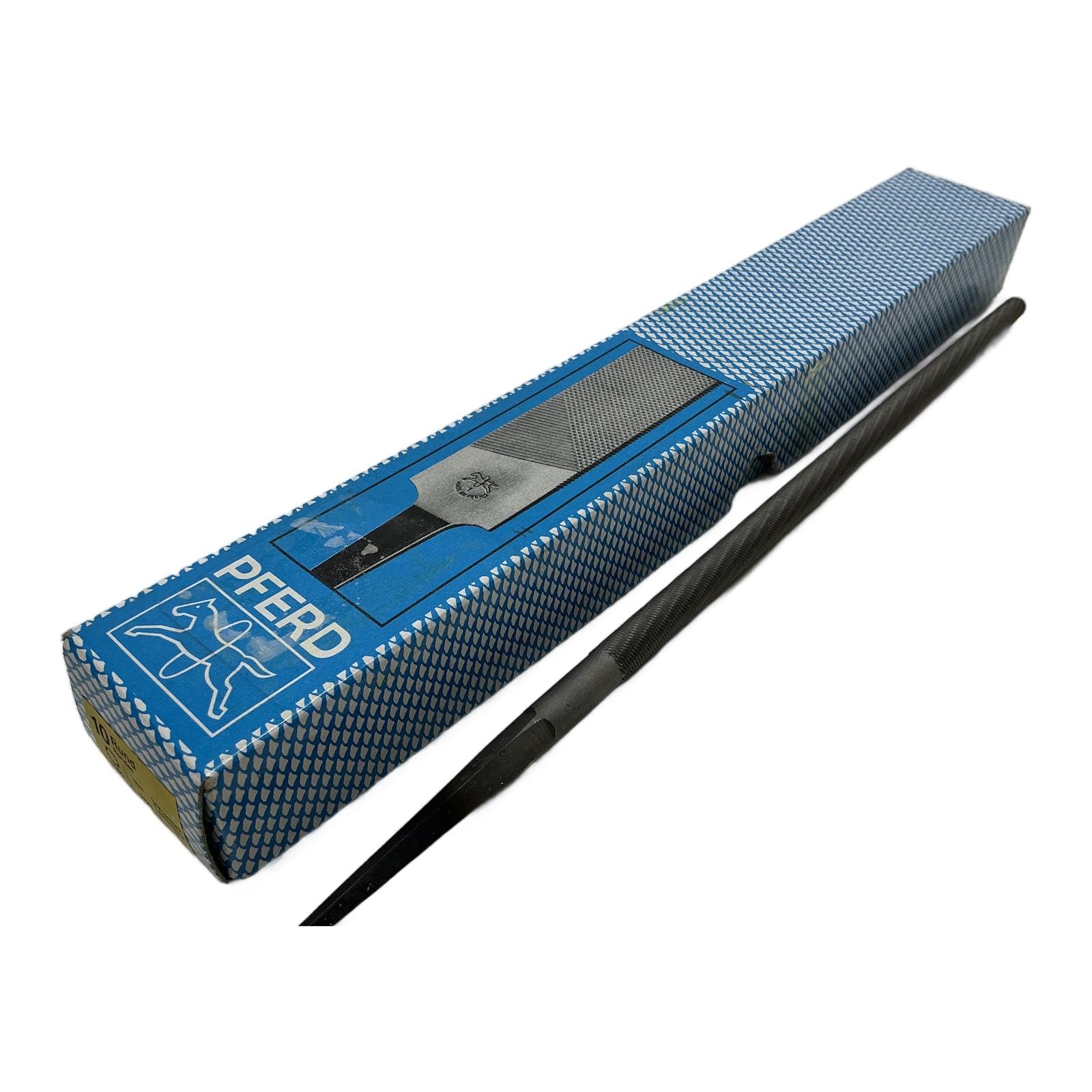PFERD 1162 DIN7261-F, round, H1 steel file 250mm (3pcs) PFERD 1162 DIN7261-F, round, H1 steel file 250mm (3pcs) - Afbeelding 1
