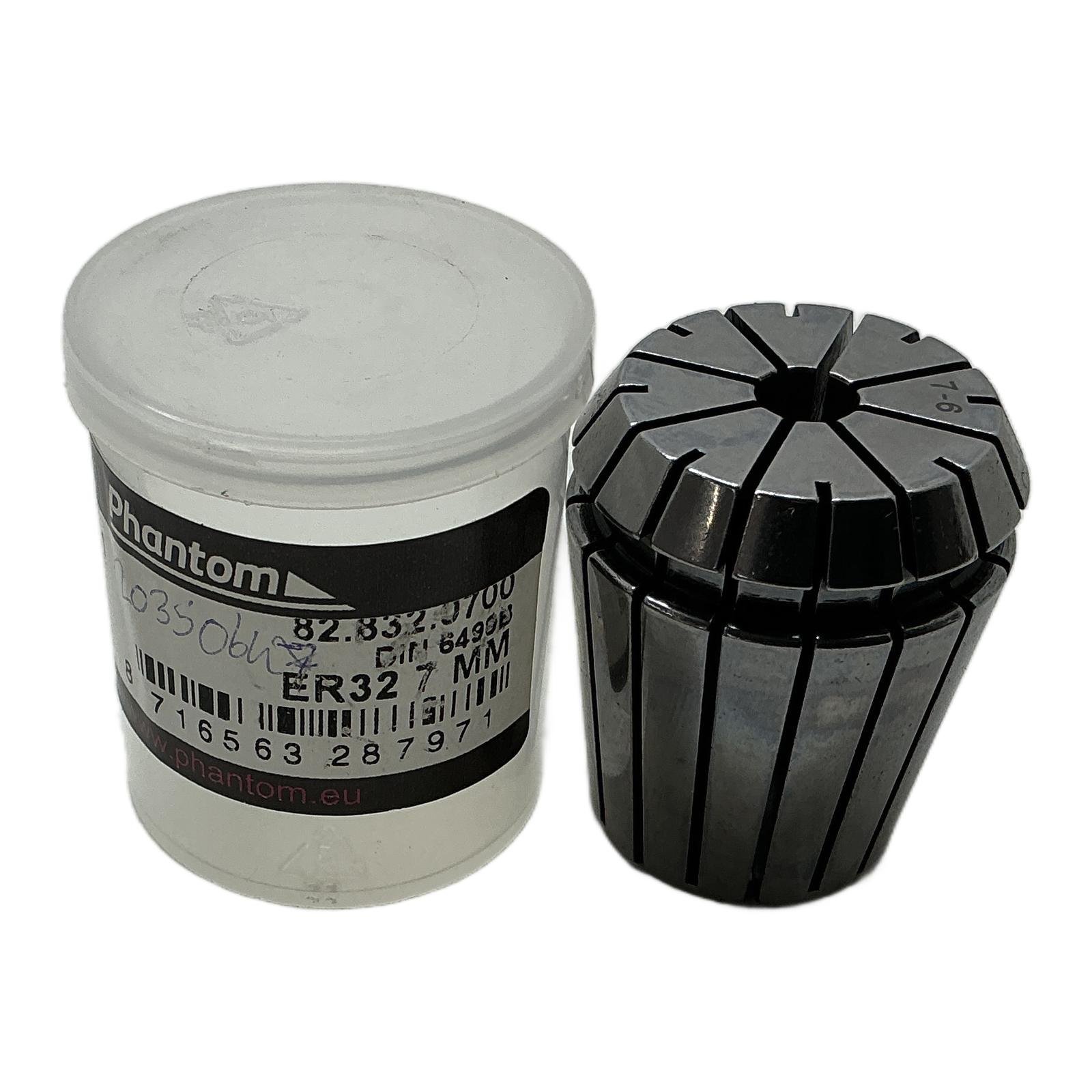 PHANTOM 82.832.0700 spantang ER32 15mm 7mm DIN 6499-B PHANTOM 82.832.0700 spantang ER32 15mm 7mm DIN 6499-B - Afbeelding 1
