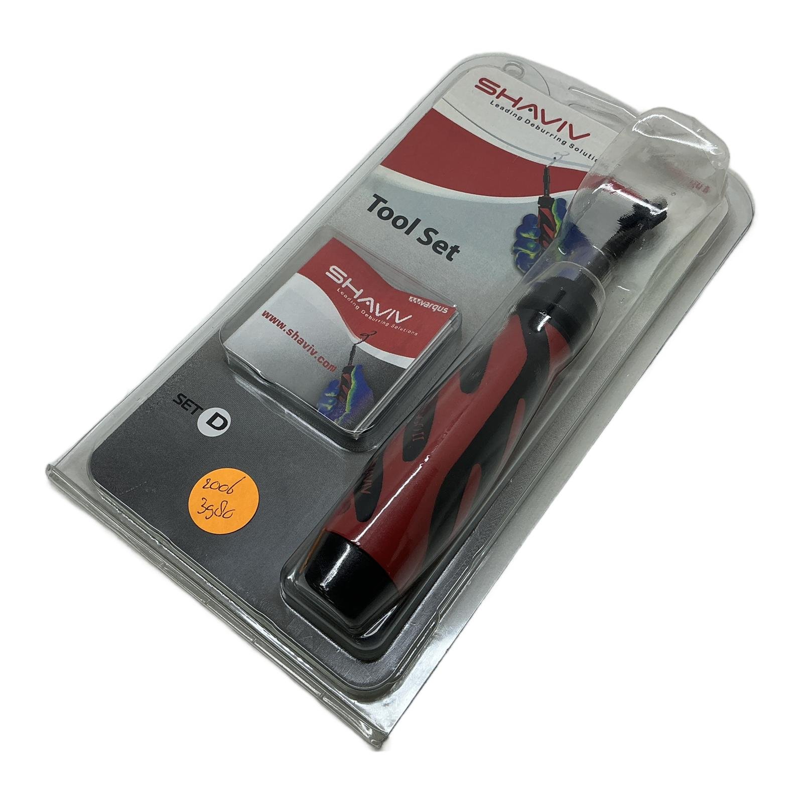 SHAVIV 155-90064 Handle II Deburrer Set D SHAVIV 155-90064 Handle II Deburrer Set D - Afbeelding 1