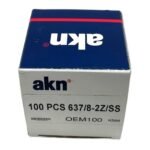 AKN 637/8-2Z/SS (100pcs) - Afbeelding 2